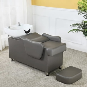 Offre Spéciale : Mobilier de Salon de Coiffure Personnalisé – Lit de Lavage Capillaire avec Bac Intégré - Product Image 3