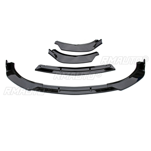Alerón Delantero para Mercedes Benz Clase CLA C118 X118 W118 2020-2023, Accesorios, Kit de Carrocería, Cubierta en Negro Brillante - Product Image 3