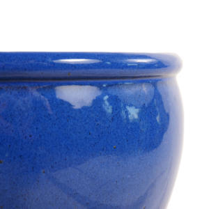 Pot de fleurs en céramique pour patio d'été, résistant, respirant, avec trou de drainage, pour extérieur - Product Image 4