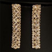 Mode pas cher bijoux de mariée africains boucles d'oreilles colliers ensemble dames ensembles de bijoux plaqué bijoux or Opp sac