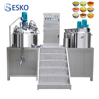 Mélangeur cosmétique ESKO, homogénéisateur sous vide, émulsifiant, machine à mélanger pour la fabrication de mayonnaise, de ketchup tomate et de vinaigrettes