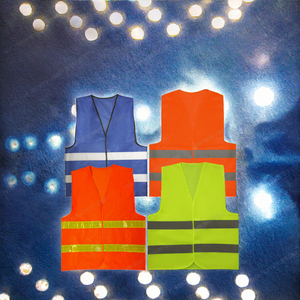Chaqueta Reflectante de Seguridad de Alta Visibilidad para Construcción en Exteriores, Ropa Reflectante de Seguridad Personal de Alta Visibilidad para Exteriores - Product Image 2