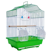 Cage pour les oiseaux, perruches à perroquets 1 pc, accessoire de voyage bon marché, avec Perches en bois, pour la protection des oiseaux