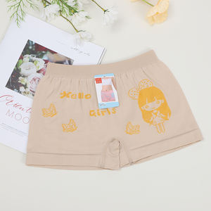 UOKIN Culottes pour filles de 10 <span class=keywords><strong>ans</strong></span>, <span class=keywords><strong>boxer</strong></span> sans couture pour filles, taille haute, prix bas, tissu respirant en polyester - Product Image 3