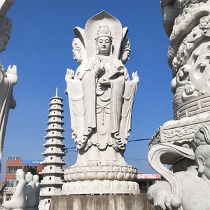 รูปปั้นเจ้าแ<span class=keywords><strong>ม</strong></span>่<span class=keywords><strong>กวน</strong></span><span class=keywords><strong>อิ</strong></span><span class=keywords><strong>ม</strong></span>4ด้านสำหรับกลางแจ้งขนาดใหญ่รูปปั้นพระโพธิสัตว์พื้นที่ชมทิวทัศน์ - Product Image 2