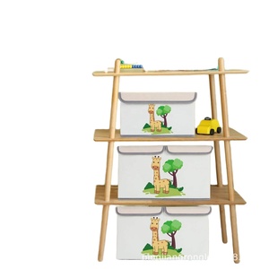 Girafe boîte de <span class=keywords><strong>rangement</strong></span> pliable grande capacité bébé organisateur jouet <span class=keywords><strong>coffre</strong></span> de <span class=keywords><strong>rangement</strong></span> enfants panier organisateur enfants jouet enfants boîtes de <span class=keywords><strong>rangement</strong></span> - Product Image 1