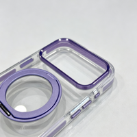 Coque de téléphone en acrylique transparente avec chargement magnétique sans fil, antichoc, pour iPhone 17, fabricant OEM ODM Chine