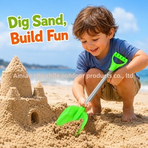 Pelle à neige en plastique épaissi pour bébé, jouet de jeu de sable, outil d'extérieur pour enfants, pour creuser la terre, vente en gros, pour les 0-24 mois - Product Image 5