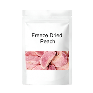 Venta al por Mayor de Melocotones Liofilizados en Bolsas, Ingredientes para Repostería de Alimentos Liofilizados - Product Image 1