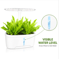 Machine hydroponique intelligente à 8 trous, capable de se connecter à internet pour un approvisionnement automatique en lumière dans les pots de pépinière