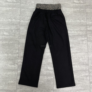 Fabricants de vêtements personnalisés, pantalons de survêtement à double taille, pantalons de survêtement amples et lourds, impression sérigraphique, pantalons de survêtement pour hommes - Product Image 2