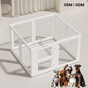 Kandang Anjing Akrilik untuk Dalam Ruangan, Aman, Kandang Latihan Premium untuk Anjing di Apartemen/Rumah, Pasokan dari Produsen - Product Image 1