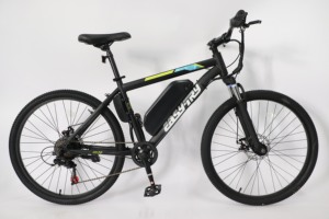 Bicicleta <span class=keywords><strong>El</strong></span>é<span class=keywords><strong>ctrica</strong></span> MTB de 26 Pulgadas, 250W, 36V, Cuadro de Acero, Precio Económico, Compra al por Mayor, Directo de Fábrica para Vendedores Offline - Product Image 1
