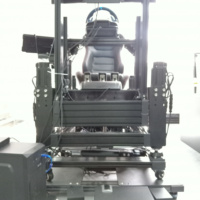 Plateforme de mouvement de course automobile pour jeux vidéo DIY Tela Home Use Simulator 4DOF +TL+Surge avec actionneurs servo-moteurs en aluminium, capacité 300 kg