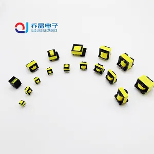 Qiaojing Ee10 Ee13 Ee14 Ee16 Ee19 Eenfasige Pc40 Kleine Elektronische Hoogfrequente Verticale Transformator