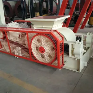 Çin çift rulo kırma makinesi kapasite 5-25 Tph Model 2PG-610X75 0 çift silindir kırıcı kum yapma tesisi için