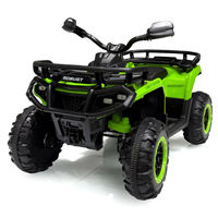 Quad électrique pour enfants, moto tout-terrain, jouet à piles, jouet à roulettes en plastique, ATV tout-terrain rechargeable, quad à quatre roues en plastique