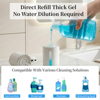 Distributeur de Savon Liquide Automatique Portable Rechargeable Sans Contact Nouvelle Génération – Pompe à Savon Liquide – Bouteille Distributrice de Savon Liquide – Offre Spéciale