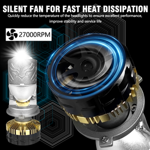 200W 하이빔 로우빔 자동차 <span class=keywords><strong>H4</strong></span> 미니 바이 LED 프로젝터 렌즈 <span class=keywords><strong>H4</strong></span> LED 헤드라이트 <span class=keywords><strong>H4</strong></span> 전구 프로젝터 헤드라이트 바이-LED <span class=keywords><strong>H4</strong></span> 미니 렌즈 - Product Image 3