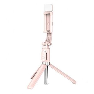 0713FX Wireless Selfie Stick 360 Rotation Flexible Portable LED Light Mobile Phone Holder Stand Foldable Tripod Promotional <b>Gift</b> - Product Image 2