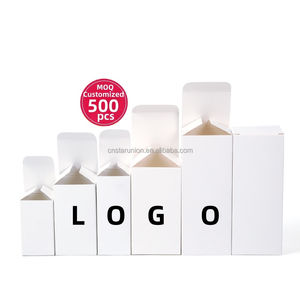 Scatola di carta di produzione personalizzata per piccoli lotti scatola di imballaggio per cosmetici scatola di cartone bianco in cartone stampato scatole per mascherine facciali - Product Image 4