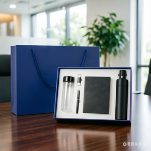 Set de Regalo Corporativo, Set de Papelería de Oficina, Regalos Promocionales Empresariales con Logotipo Personalizado, con Paraguas, Cuaderno, Botella de Agua y Bolígrafo - Product Image 5