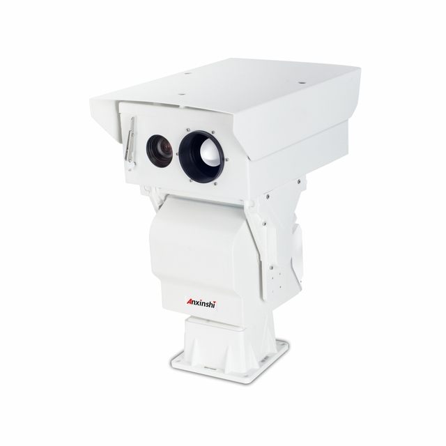 640 X 512 Thermal & Optical Bi-spectrum Forest Fire Detection PTZ Camera 86x Optical Zoom Long Range Thermal Ptz Camera