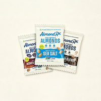 Sachet d'emballage alimentaire personnalisé en PE imprimé, refermable, durable, pour fruits secs et mélange de noix