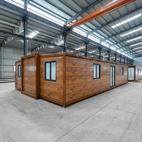 Prix Usine Conteneur Modulaire Extensible 40FT à Montage Rapide, 2 Chambres, Norme UE, Noyau EPS 50mm, Garantie 1 An