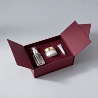 Faltbare, personalisierte Luxusboxen mit Goldfolienprägung, Karton, offene Doppeltürbox, Geschenkverpackung, magnetisch, stabil