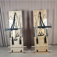 Papan Pegas Reformer Studio Yoga Profesional Portabel Ramah Lingkungan dari Kayu Maple Tahan Lama untuk Penggunaan di Dalam Ruangan, Dapat Disesuaikan untuk Kebugaran di Rumah