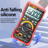 ANENG V9 Multimeter Digital 6000 Counts 2000V Uji Tegangan Kapasimeter Voltmeter AC/DC Ammeter Alat Penguji Listrik