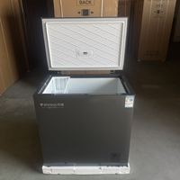Congélateur horizontal à faible consommation d'énergie de grande capacité 201L, congélateur pour la conservation des aliments à usage domestique et commercial