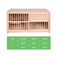 Nouvelle Offre Spéciale : Nid en Bois Modulaire de Luxe pour Pigeons de Course, Adapté à Toutes les Saisons, pour Cage d'Élevage de Pigeons