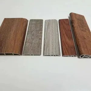 T-moulding Carpet Reducer Concave Line Quarter Round End-cap Stair Nosing Skirting Board Laminate Flooring accessories 500 - 999