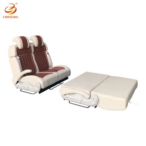 Siège de camping-car de haute qualité, facilement inclinable, convertible, fonctionnel, luxueux, imperméable, en cuir microfibre pour fourgon Vito - Product Image 5
