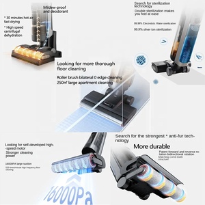 Aspirateur sans fil humide et sec Dreame H12ProPlus avec stérilisation, autonettoyant, pour usage domestique, laveur de sols Dreame H12ProPlus - Product Image 5