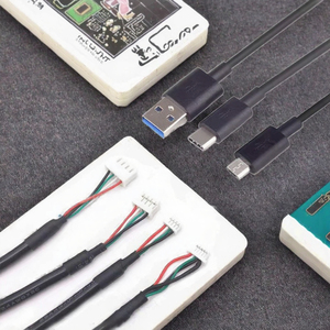 <span class=keywords><strong>USB</strong></span> A/Loại C/Micro <span class=keywords><strong>USB</strong></span> để JST cáp 4P 5pjst nối 0.3m chiều dài cho máy ảnh sử dụng PVC Áo khoác bện che chắn cho truyền dữ liệu - Product Image 3