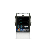 Pemutar Dvd Mobil Navigasi Gps, Aksesoris Mobil 2G RAM 32G ROM 15 Inci Android 10 untuk Toyota PRADO 2014-2016
