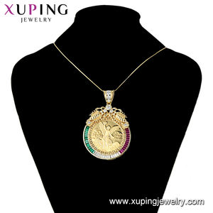 33125 xuping Pendentifs de mode plaqués <span class=keywords><strong>or</strong></span>, pièce commémorative <span class=keywords><strong>50</strong></span> <span class=keywords><strong>Pesos</strong></span>, pendentifs neutres, cadeau - Product Image 6