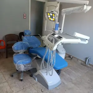 رخيصة الثمن الكهربائية وحدة علاج أسنان محمولة كرسي مستشفى عيادة قبضة كاملة الأسنان العلاج الشامل وحدة