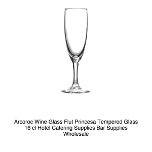 Flut Princesa Verre Trempé 16 cl Arcoroc H 19,5 cm Ø 5 cm - Product Image 2