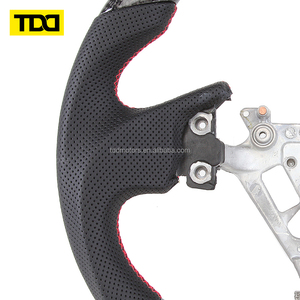 Volant sport en cuir de haute qualité TDD avec fibre de carbone compatible avec Infiniti G35 2004~2007 - Product Image 3