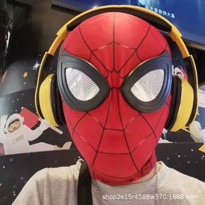 Adulti Spider Man faccia scudo di Halloween Cosplay maschera natale festa in maschera e copertura - Product Image 6