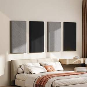 Auslet 30*60Cm Omwikkeld Bord 3d Decoratief Wandpaneel Lambrisering Stof Akoestische Panelen Voor Opnamestudio - Product Image 6