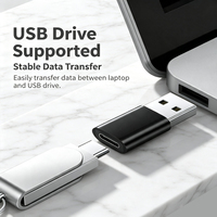 Adaptor USB a Male ke USB C Female USB3.0 Konverter Tipe-C Konektor Pengisian Cepat untuk Kabel Tipe C