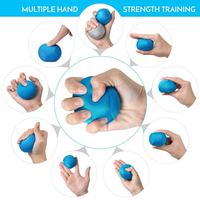 Ensemble de balles de thérapie pour les mains avec logo imprimé personnalisé, balles à presser recouvertes de tissu, cadeaux promotionnels pour les centres médicaux et la réadaptation