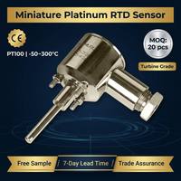 HUADONG Industrial Probe Thermocouple RTD Sensor Stainless Steel PT 100 Temperature Measurement