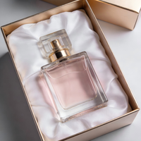 Artículo en Venta Caliente: Botella de Perfume de Vidrio, Botella de Vidrio con Atomizador, Botella de Perfume Vintage, Botella de Vidrio con Atomizador de Niebla, 100 ml