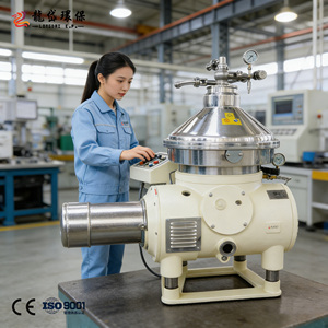 Hoge-snelheids schijfcentrifuge scheider voor melkroom scheiding apparatuur - Product Image 1